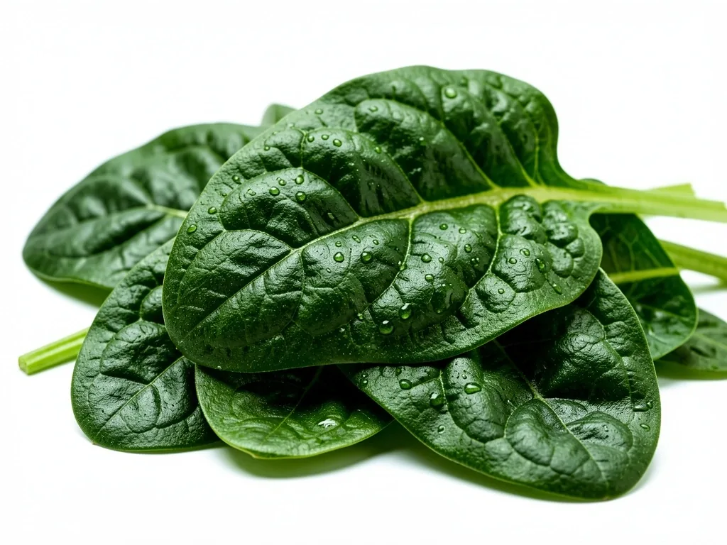 Espinacas frescas